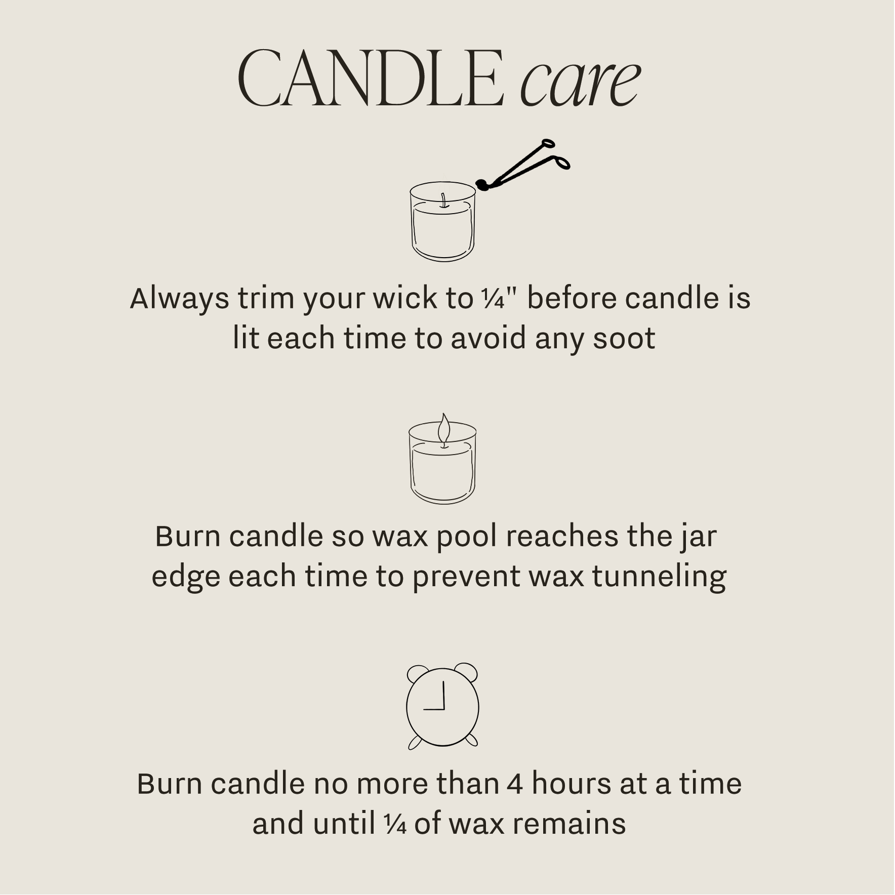Love You Soy Candle - Clear Jar - 9 oz