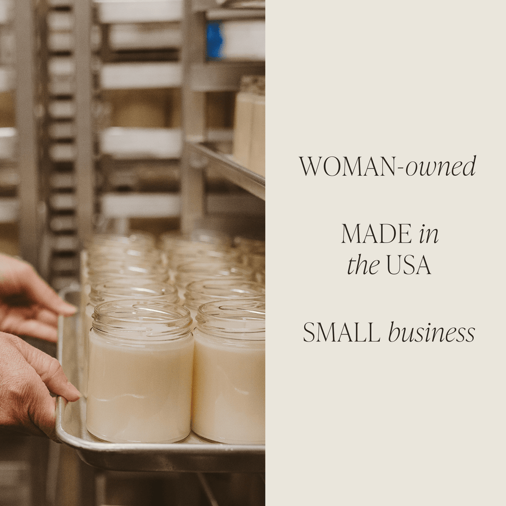 Be Still and Know Soy Candle - Clear Patterned Jar - 9 oz