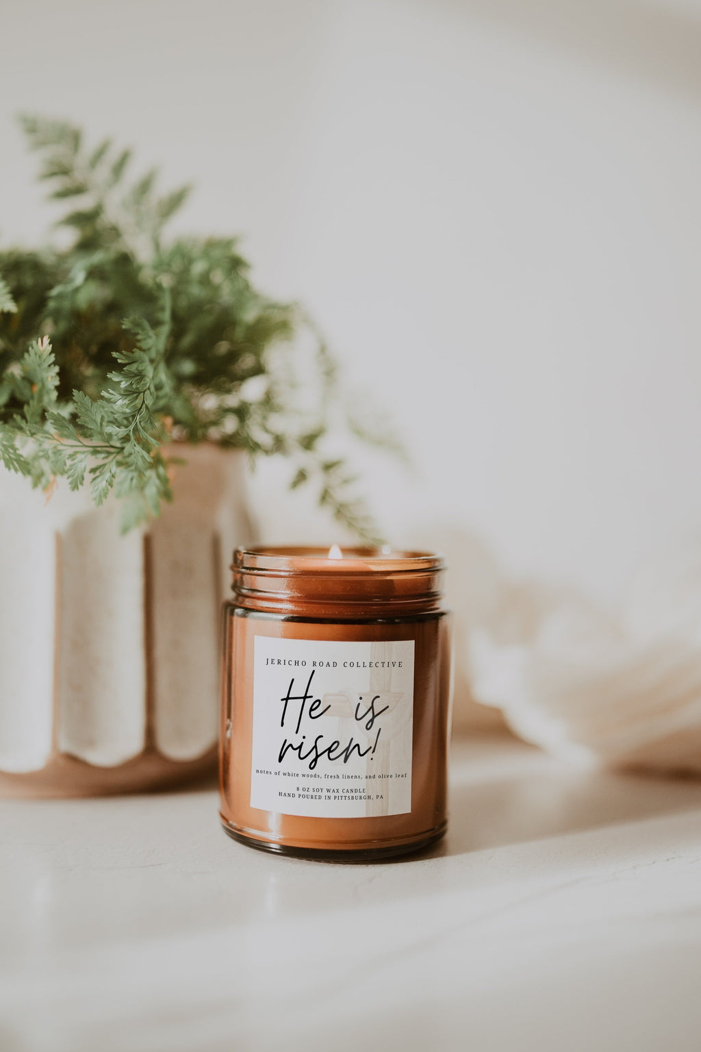 He is Risen! Soy Wax Candle
