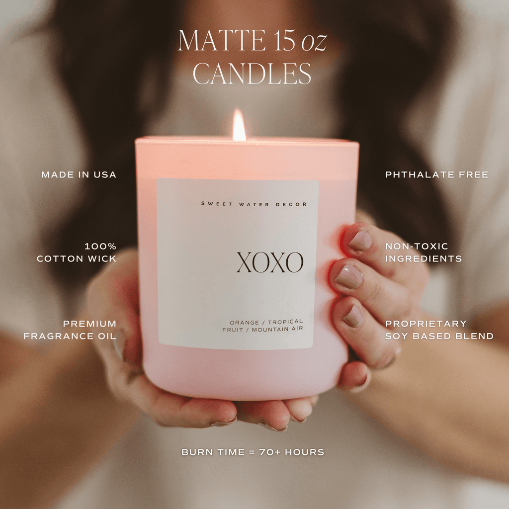 Girl Mama Soy Candle - Pink Matte Jar - 15 oz