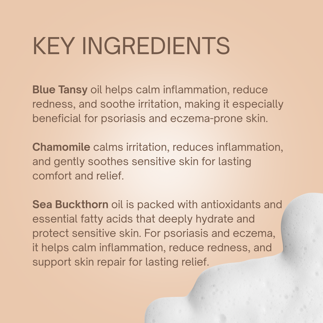 Psoriasis + Eczema Organic Body Wash + Shampoo