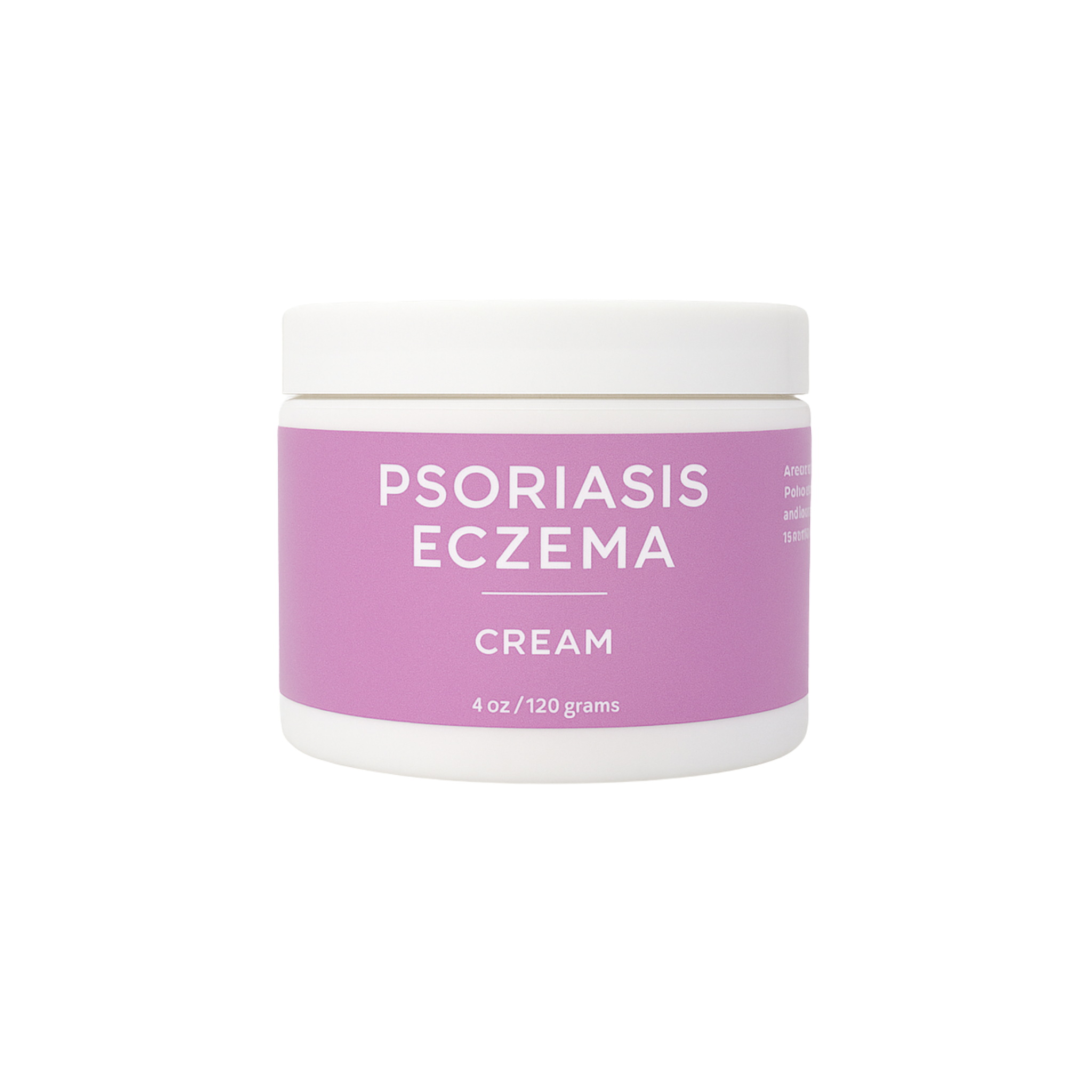 Psoriasis + Eczema Organic Cream - itchy skin