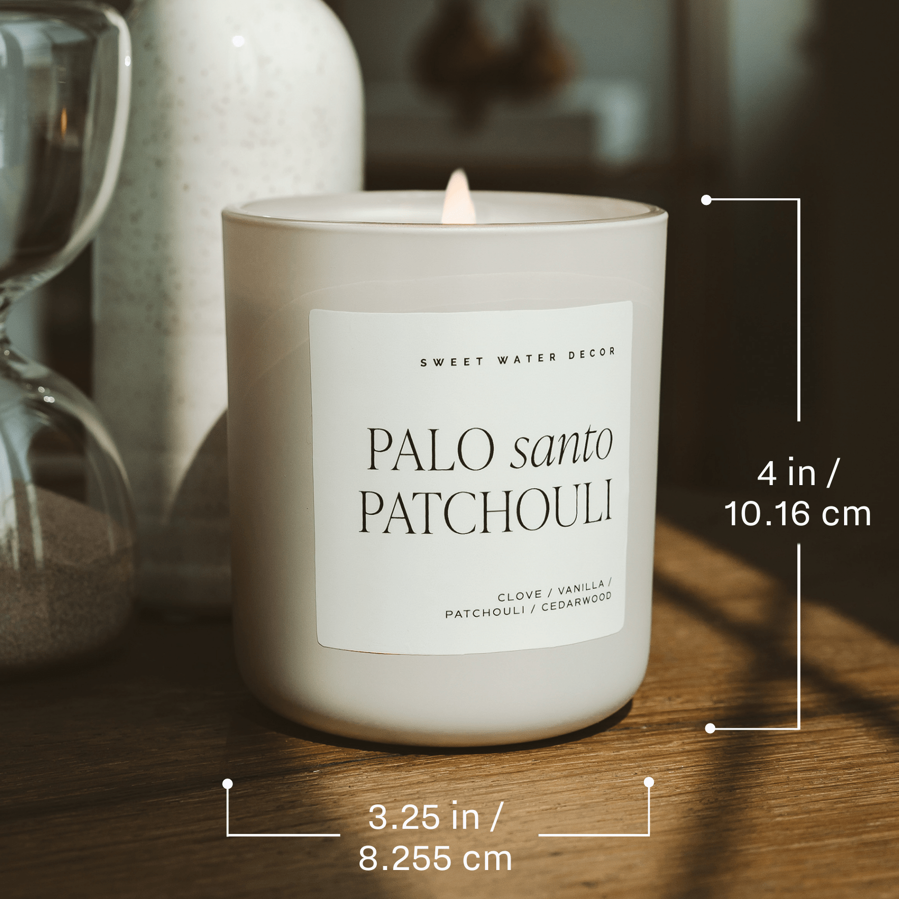 Relax Girl Soy Candle - Tan Matte Jar - 15 oz (Relaxation)
